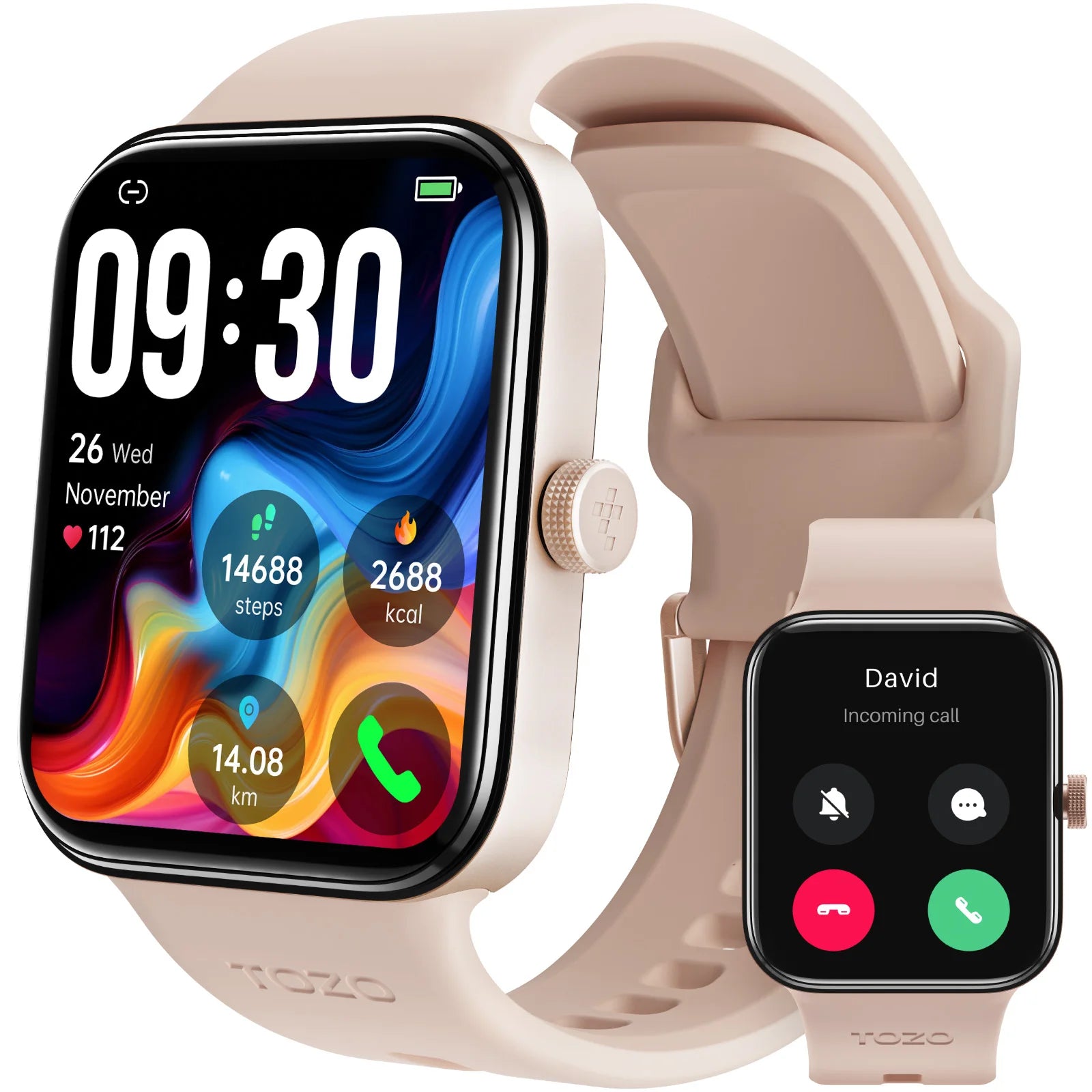 S4 AcuFit Smartwatch 1.78" AMOLED Screen
